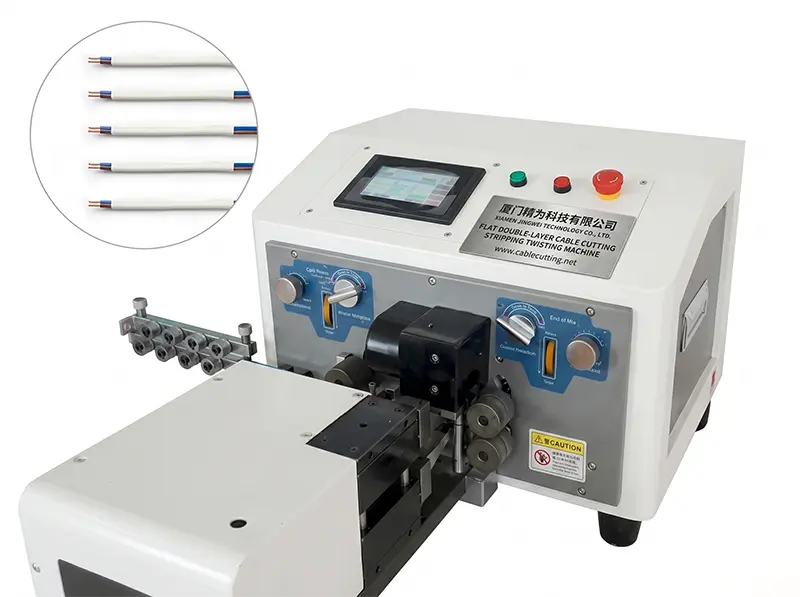 Máy Xử Lý Cáp Phẳng Hai Lớp WPM-320 – Giải Pháp Gia Công Dây Điện Chất Lượng Cao