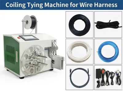 Máy Cuộn và Buộc Cáp Tự Động Đa Năng WPM-212L - Máy Cuộn Bó Cáp