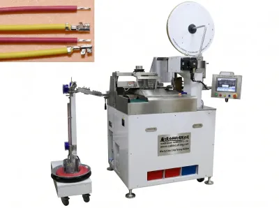 Máy Cắt Tuốt Dây Tự Động Hai Đầu 501S - Máy Bấm Cos Dây Tự Động