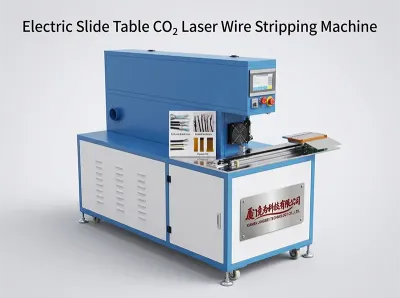 Máy Tước Dây Laser CO₂ 120W Bàn Trượt Điện CLS60-D