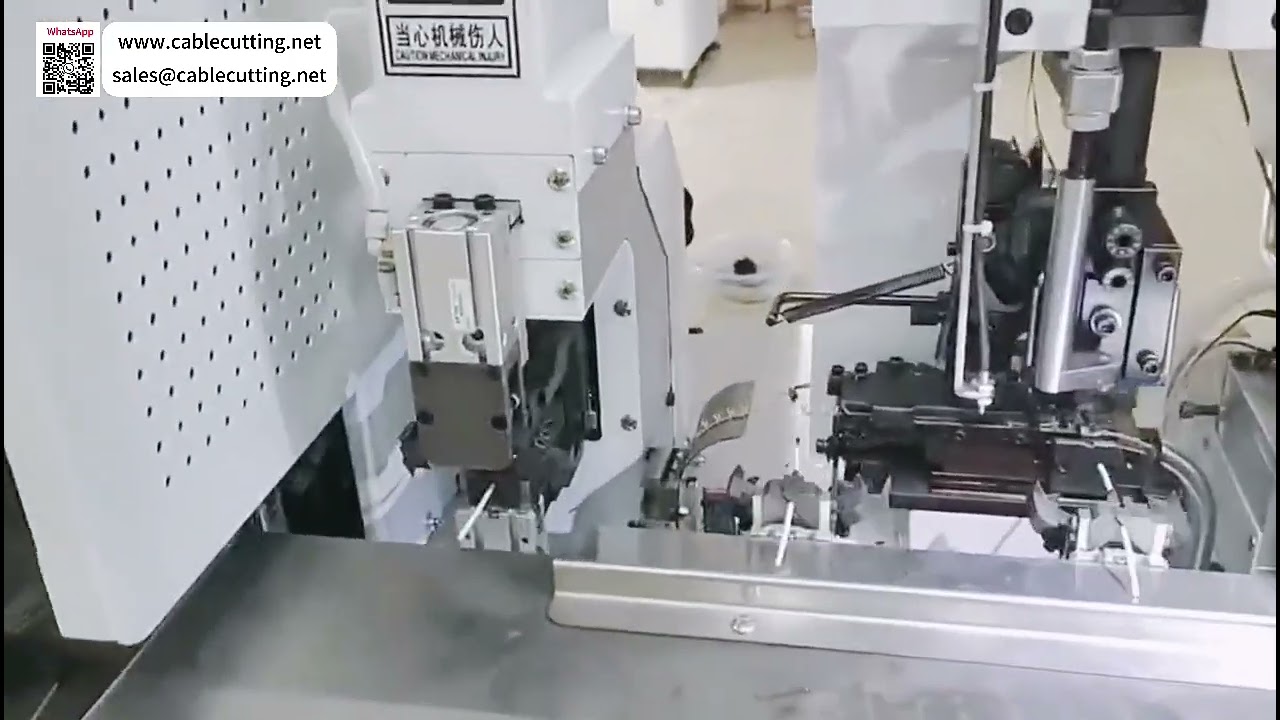 Máy uốn sợi carbon & luồn ống co nhiệt tự động – Giải pháp cho dây cáp công nghiệp