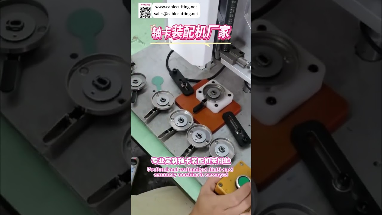 Máy lắp ráp vòng đệm trục chính xác - Nhà sản xuất thiết bị tự động hóa tùy chỉnh