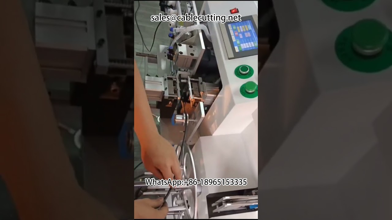 Máy tự động đếm mét, phân loại, tuốt, cắt, cuộn, buộc dây #Đếm mét cuộn dây