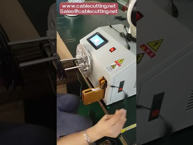 Máy quấn và buộc dây điện tự động - Tối ưu hóa đóng gói dây nguồn