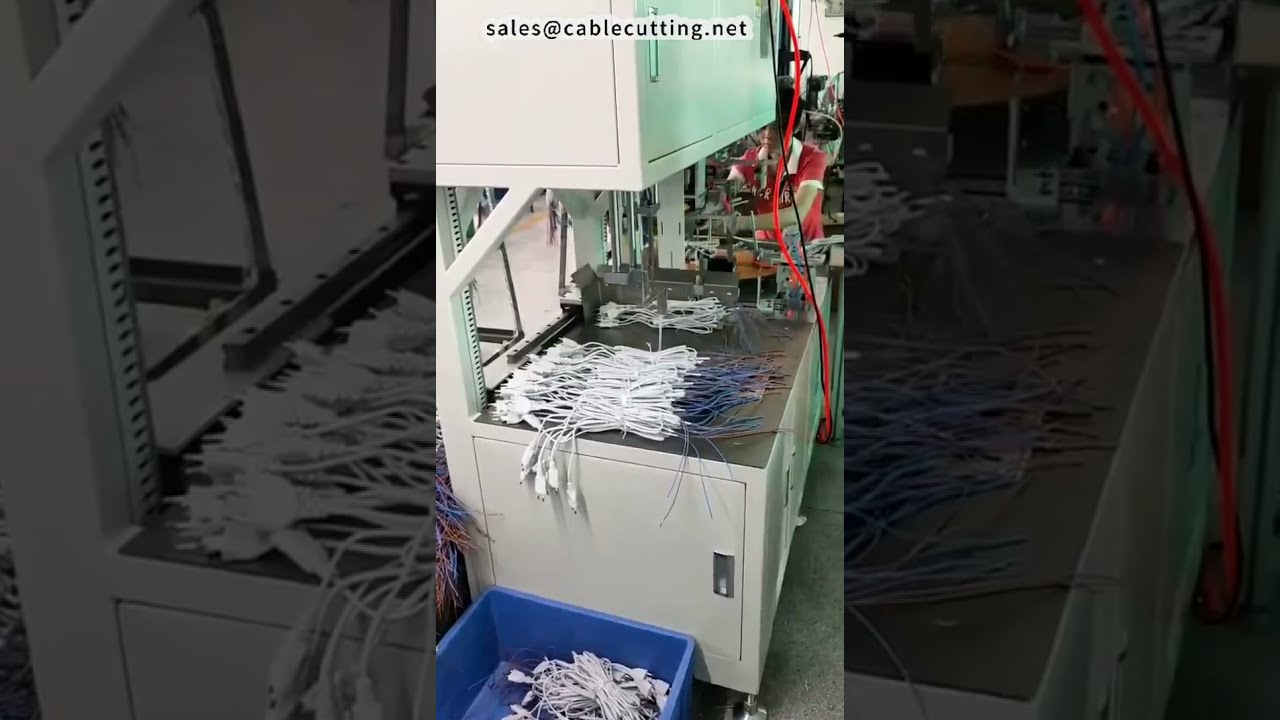 Máy quấn dây điện AC tự động hoàn toàn - Buộc dây và đóng gói - Tiết kiệm 2 nhân công #nhàmáy #máymóc #tựlàm