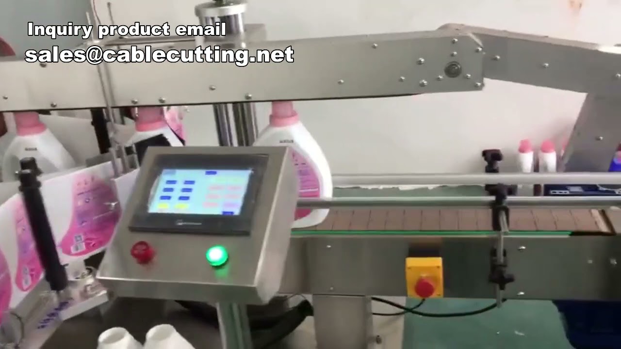 Máy dán nhãn lon nhôm chuyên nghiệp | Máy dán nhãn chai vuông thủ công giá tốt