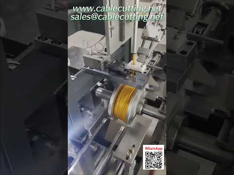 Máy Quấn Cáp Hiệu Suất Cao Tự Động - Cấp Liệu, Quấn, Cắt và Buộc Tự Động