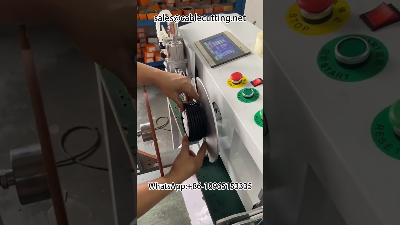 Automatic Meter Counting, Row Cutting, Winding, and Tying Machine