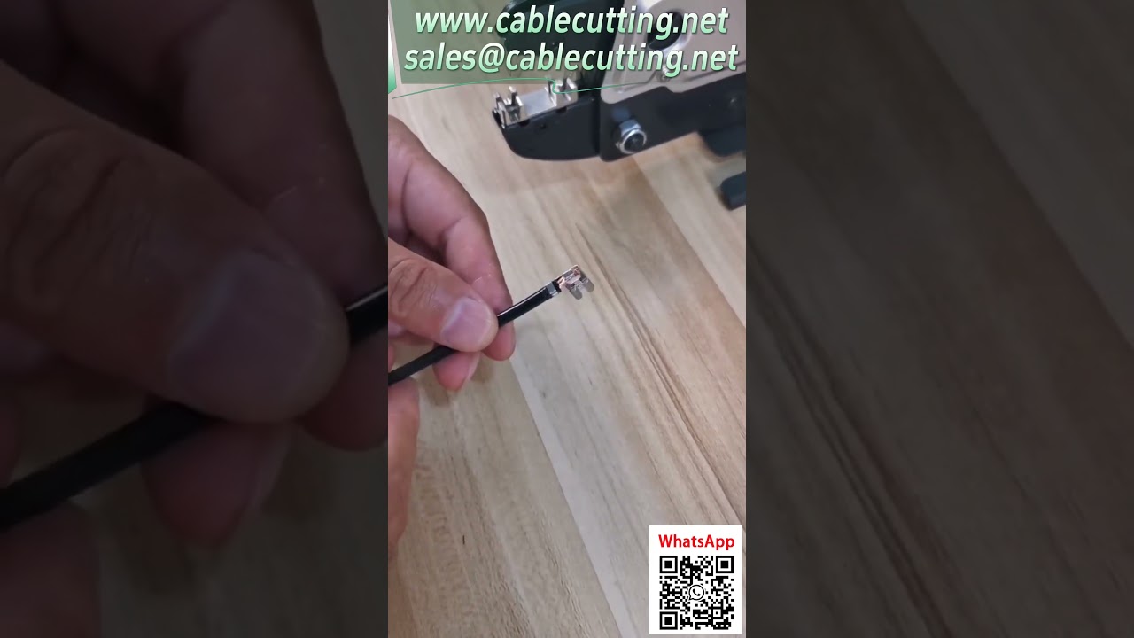 Máy ép đầu cốt khí nén kiểu cờ - Ép đầu cốt hình cờ một lần, tiện lợi và chuyên nghiệp #côngnghệchuyênnghiệp