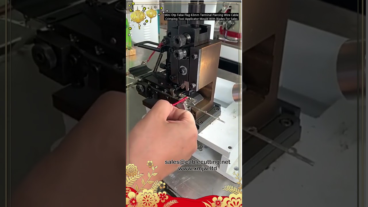 Khuôn ép đầu cáp Mini OTP False Flag 63mm – Dụng cụ bấm dây, khuôn ứng dụng có lưỡi dao chính xác