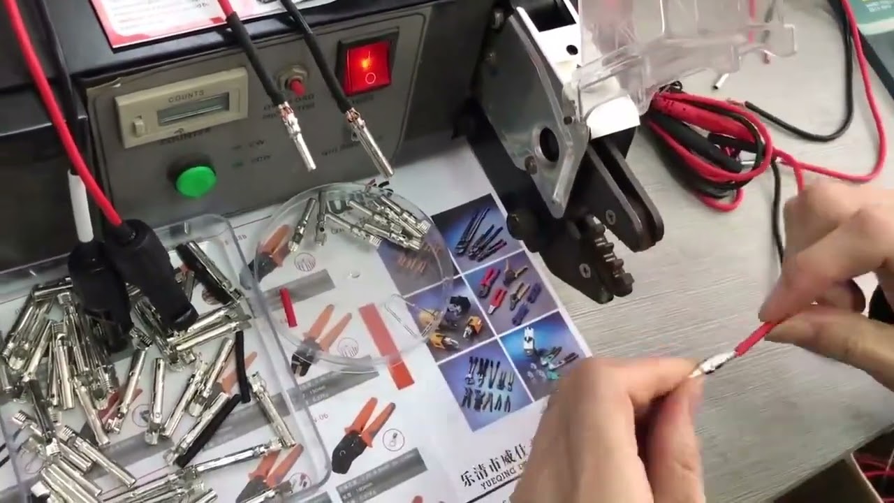 Máy Ép Đầu Cos Điện Tử EM6B2 PRO Mới - Tích Hợp Tuốt Dây & Cắt Dây, Dụng Cụ Ép Cos Chuyên Nghiệp