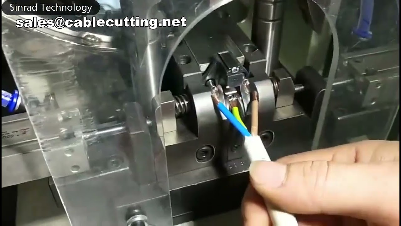 Máy ép chèn phích cắm VDE tự động | Máy ép đầu cốt tự động tốc độ cao