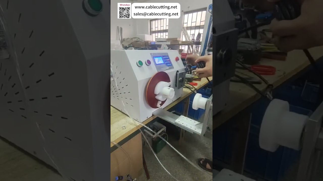 Máy quấn và sắp xếp dây nhỏ gọn với thiết bị phân loại tùy chỉnh trong sản xuất