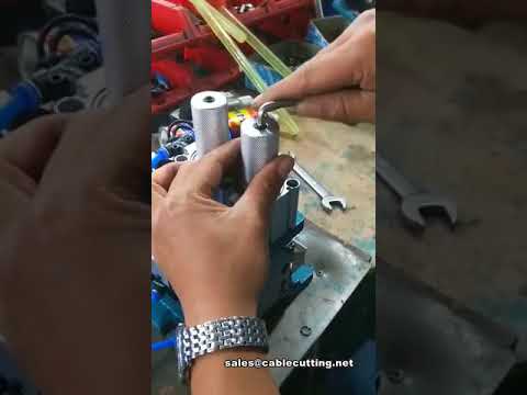 Hướng dẫn thiết lập và vận hành máy tuốt dây khí nén - Video chi tiết