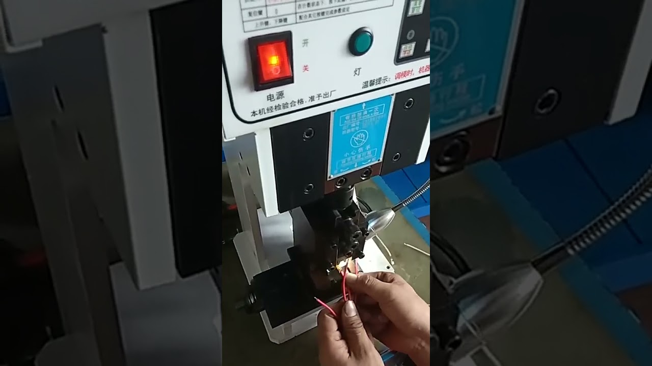Máy Ép Đầu Cốt Bán Tự Động Siêu Êm 1.5T - Ép Dây Điện, Tùy Chỉnh Khuôn OTP Chính Xác