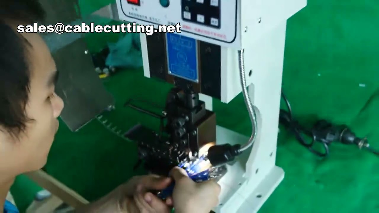 Máy Ép Đầu Cốt Dây Điện Yên Tĩnh - Máy Ép Đầu Cốt Cáp Tự Động Hiệu Quả