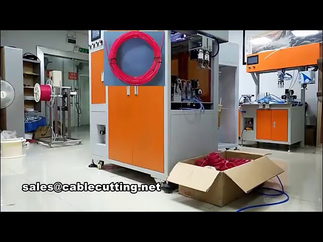 Máy cắt dây, quấn cáp và buộc dây tự động hoàn toàn - Hiệu suất vượt trội