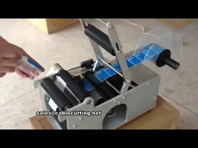 Máy dán nhãn thủ công cho chai nhựa, thủy tinh, PE tròn và dẹt - Hướng dẫn chi tiết
