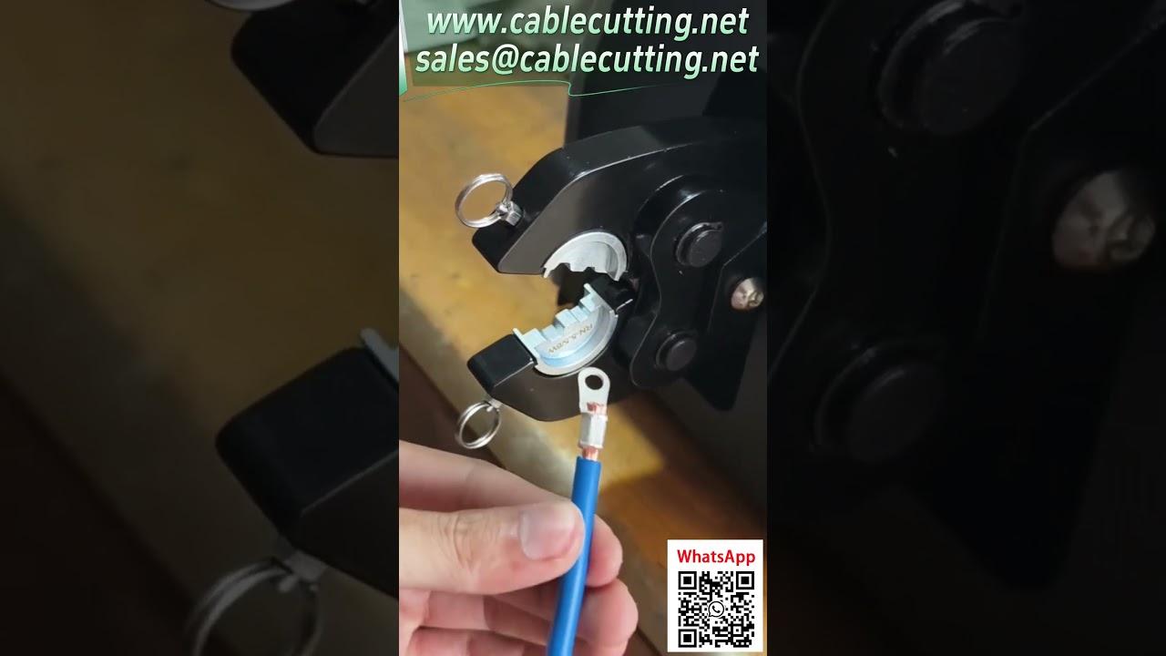 Large Gauge Terminal Crimping Machine for 120mm² Wires