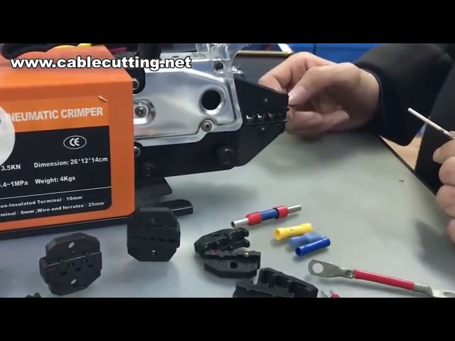 Máy Bấm Đầu Cốt Dây Điện Khí Nén Chuyên Nghiệp - Dụng Cụ Ép Cáp Công Nghiệp Hiệu Quả