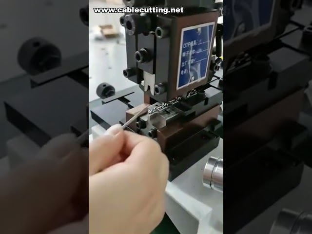 Automatic Terminal Crimping Machine for Industrial Wire Processing