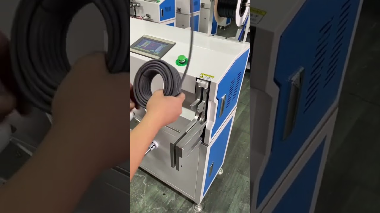 Máy Quấn Dây Đa Năng Tích Hợp Đo Lường, Cắt, Phân Loại và Buộc Dây Tự Động
