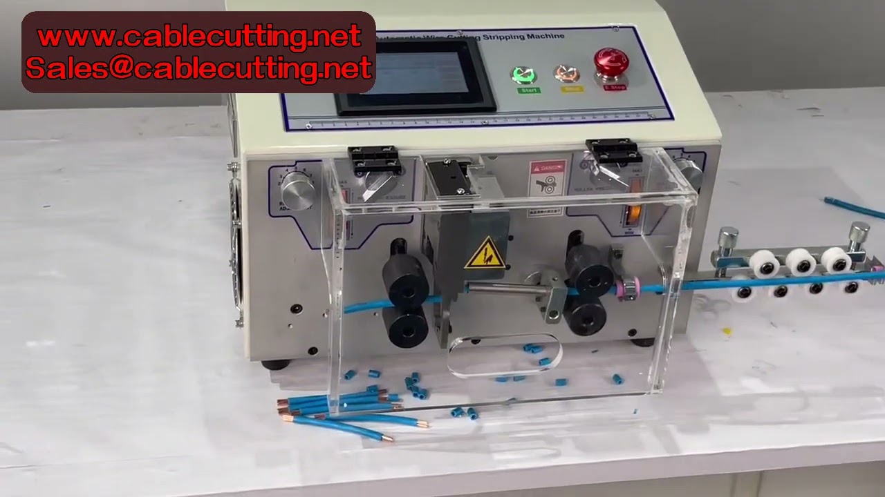Máy Tuốt Dây Cáp Điện Tự Động JES-0-1 (0-10mm²) Màn Hình Cảm Ứng - Hiệu Suất Cao