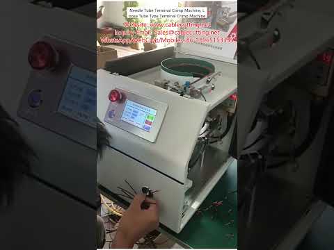 Máy ép đầu cốt kim (Needle Tube) và ống lỏng (Loose Tube) chính xác cao - Tự động hóa sản xuất dây cáp