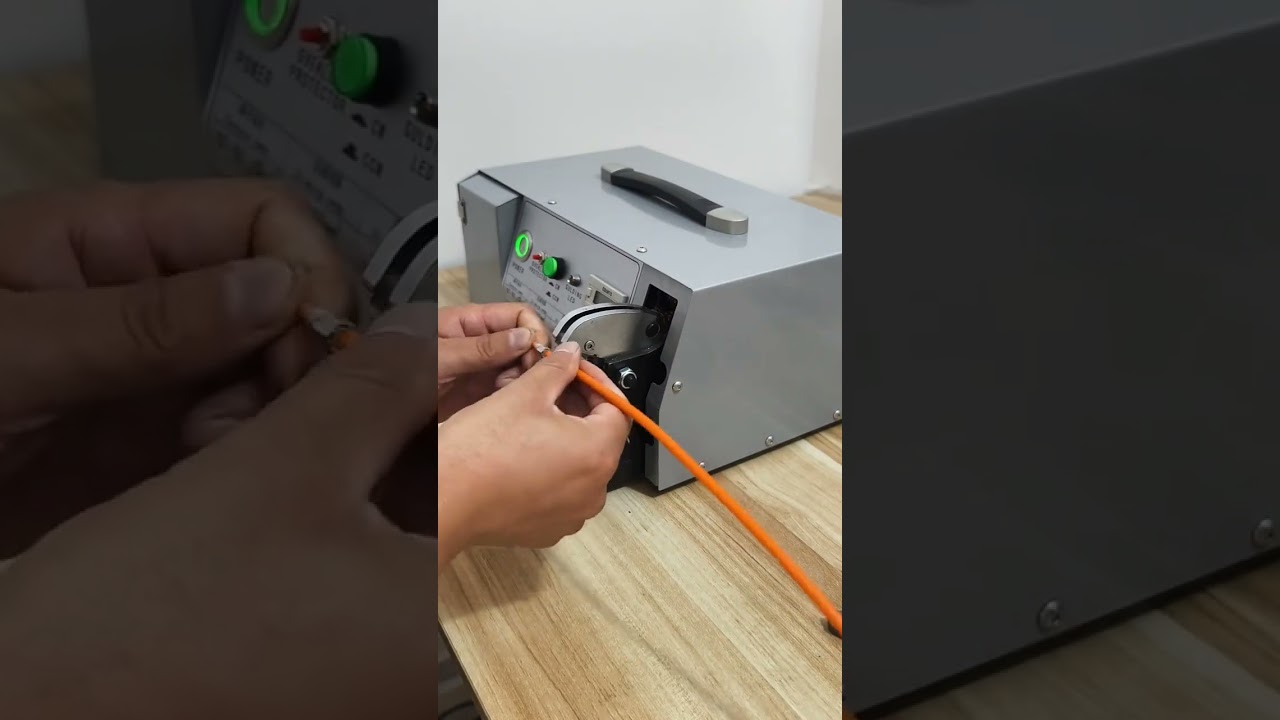 Gia công dây cáp tự động - Máy tuốt dây cáp điện chính xác #machine #cablewirestrippingmachine #factory