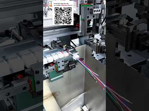 Máy Xử Lý Dây Điện Tự Động Một Đầu – Cắt Đa Chiều Dài, Bóc Vỏ, Thiếc, Ép Cos & Lắp Housing