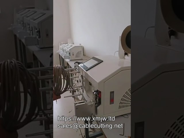 Máy Buộc Dây Bán Tự Động - Máy Quấn Cuộn Cáp và Buộc Dây Hiệu Quả