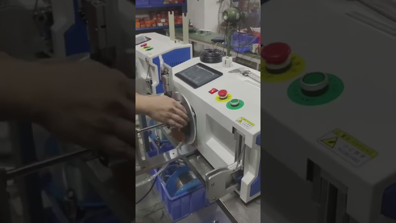 Máy Quấn và Buộc Dây Tự Động Hiệu Suất Cao - Sắp Xếp Gọn Gàng, Hiệu Quả