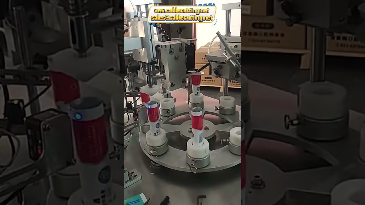 Máy Chiết Rót & Hàn Ống Mềm Siêu Âm Tự Động Cho Kem Dưỡng Thể, Paste Mỹ Phẩm
