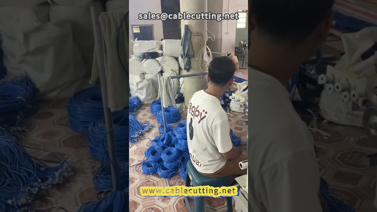 Máy quấn dây tự động 69 – Quấn cáp mạng, dây điện chính xác | Máy quấn mét tự động