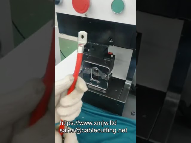 Máy Ép Cáp Đầu Cosse Lục Giác Servo | Máy Ép Đầu Cosse Ống Tự Động