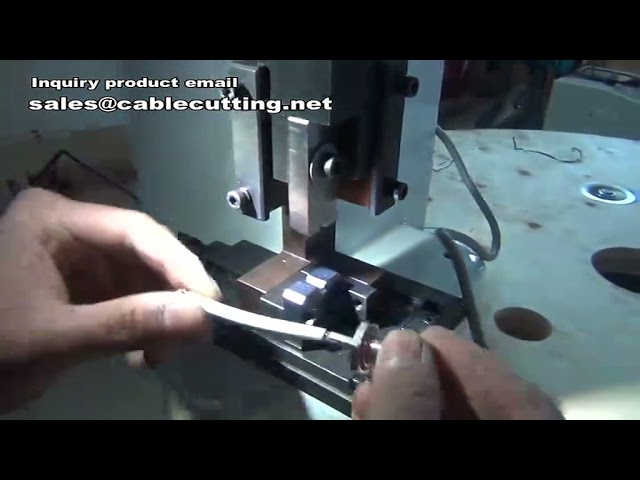 Connector Terminal Wire Harness Processing Machine for Crimp Ferrule and Tube Terminal