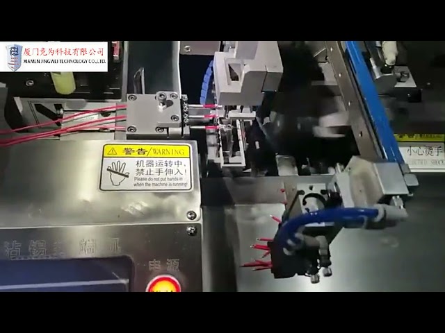 Máy xoắn, cắt, tuốt, bấm, thiếc dây điện tự động - Máy gia công dây cáp đa năng