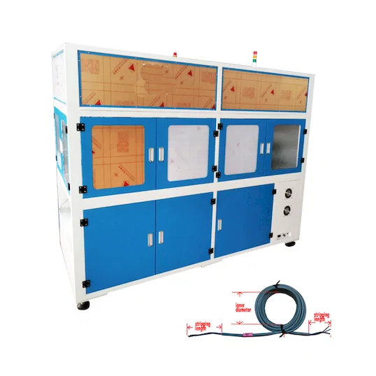 Máy Gia Công Cáp Dây Nguồn Tự Động Hoàn Chỉnh WPM-CRT-03M - Máy Cuộn Bó Cáp